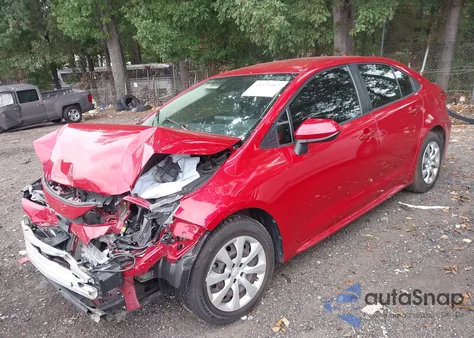 2020 Toyota Corolla Le z USA, uszkodzony, nr VIN JTDEPRAE7LJ078659